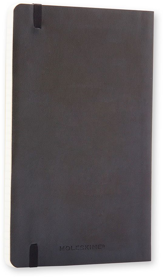 Moleskine Classic Notebook, Large, Ruled, Black, Soft Cover (5 x 8.25) - Image 4