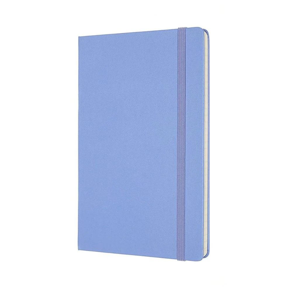 Moleskine Classic Notebook, Large, Ruled, Hydrangea Blue, Hard Cover (5 X 8.25) - Image 4