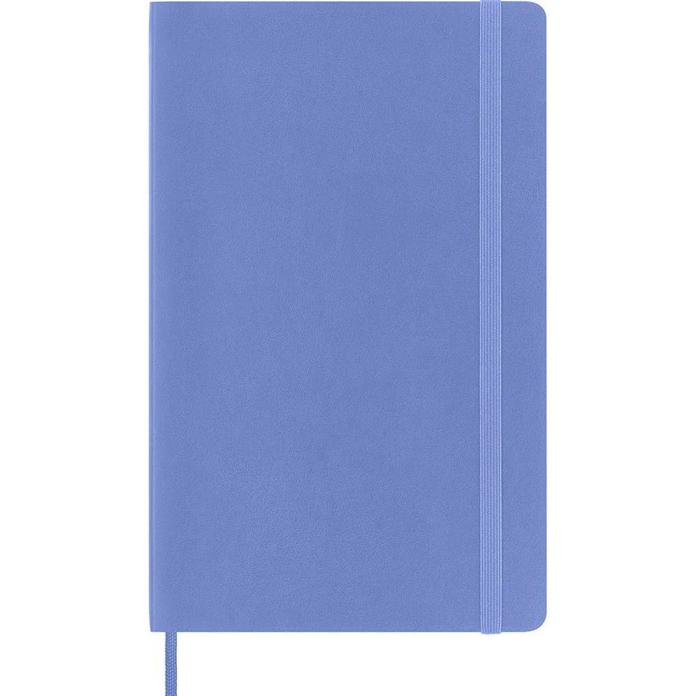 Moleskine Classic Notebook, Large, Ruled, Hydrangea Blue, Soft Cover (5 X 8.25) - Image 2