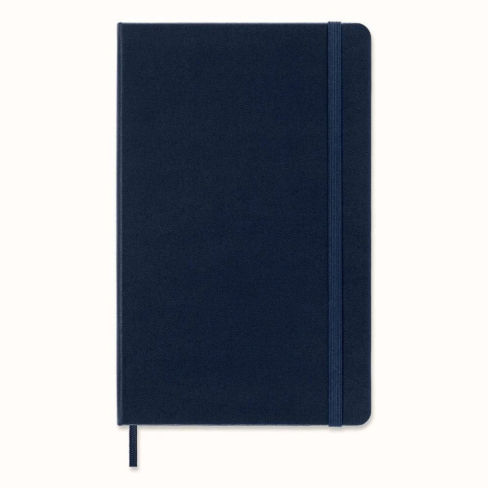 Moleskine Classic Notebook, Large, Ruled, Sapphire Blue, Hard Cover (5 x 8.25) - Image 6