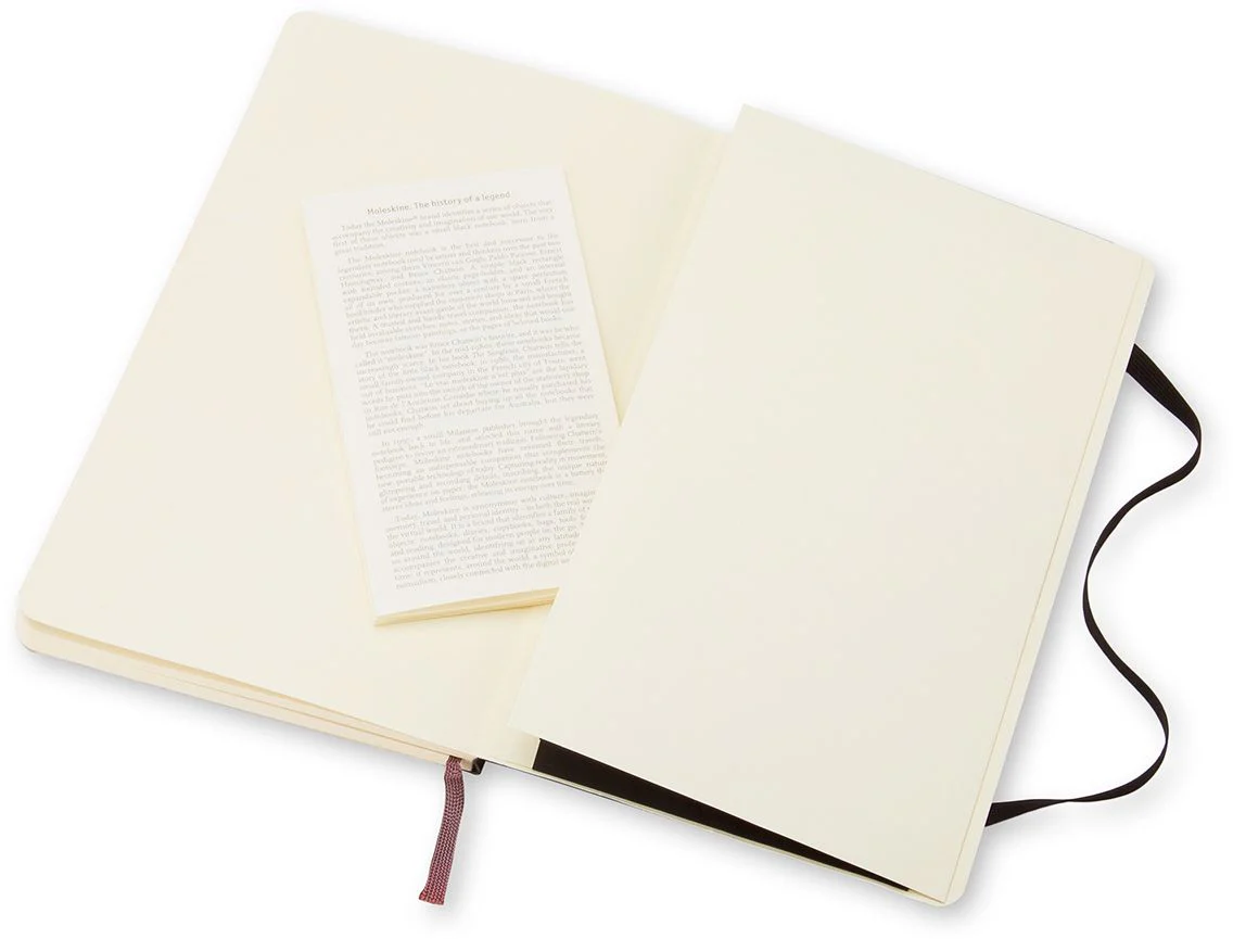 Moleskine Classic Notebook, Pocket, Ruled, Black, Soft Cover (3.5 x 5.5) - Image 4