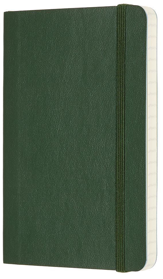 Moleskine Classic Notebook, Pocket, Ruled, Myrtle Green, Soft Cover (3.5 x 5.5) - Image 2