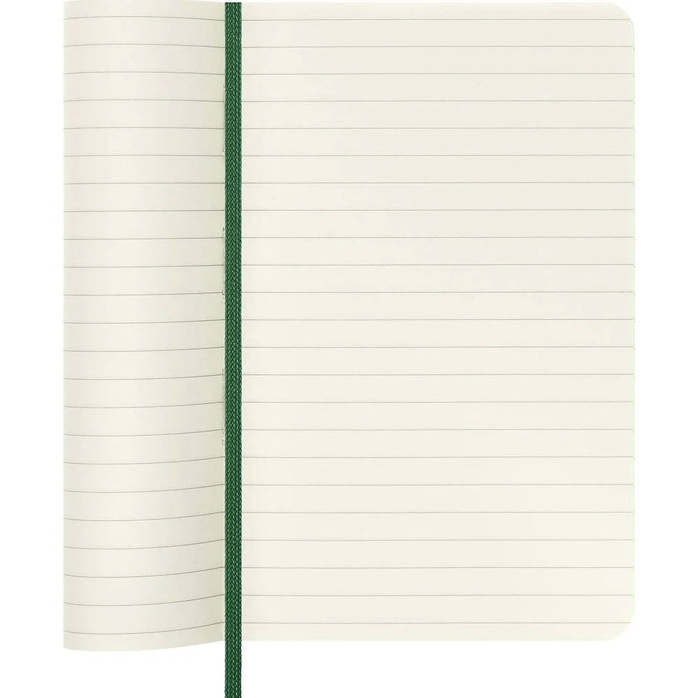 Moleskine Classic Notebook, Pocket, Ruled, Myrtle Green, Soft Cover (3.5 x 5.5) - Image 5