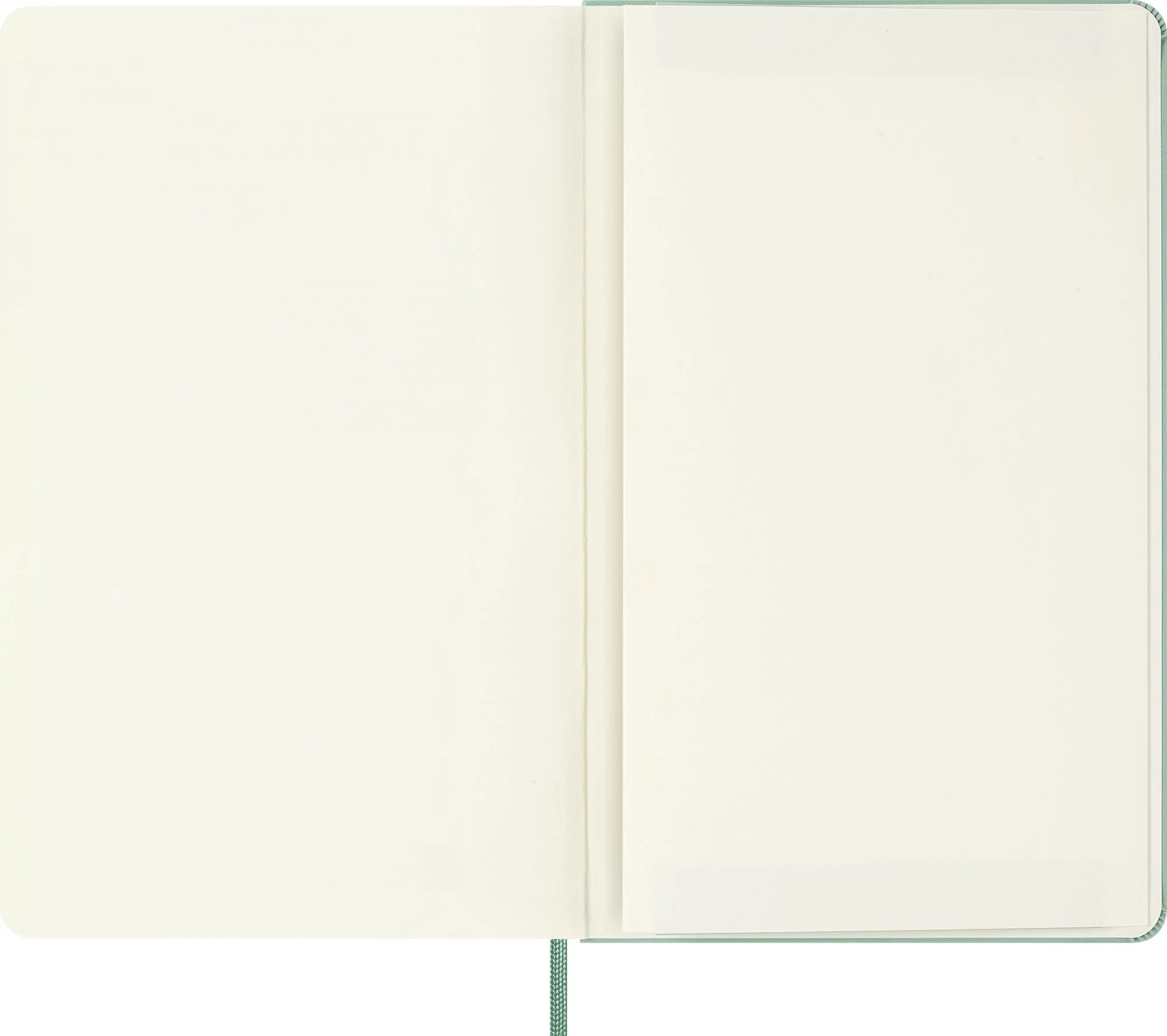 Moleskine Colored Patterned Notebook, Hard Cover, Large (5" x 8.25") Ruled/Lined, Sage Green, 240 Pages - Image 5