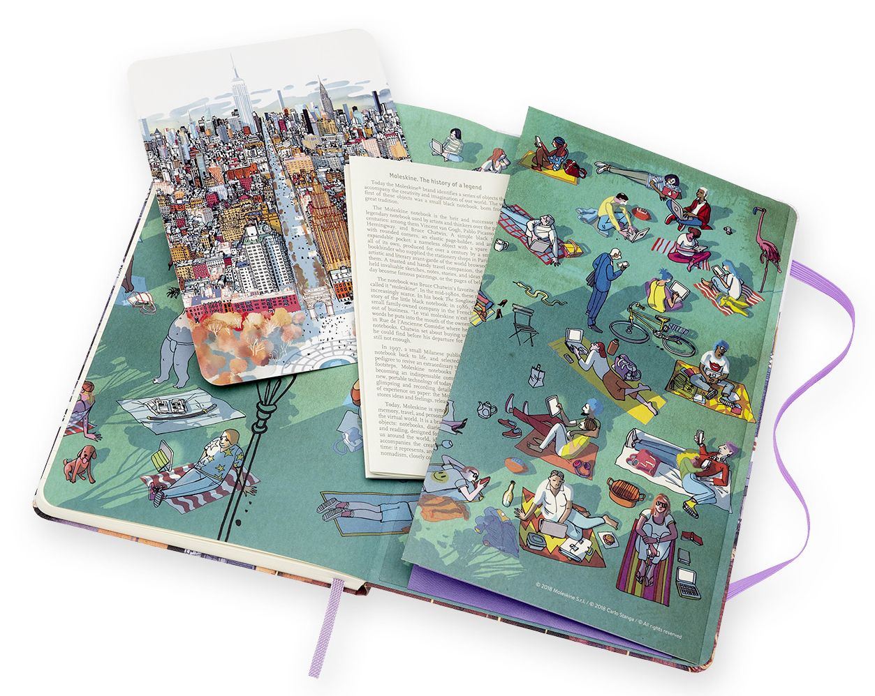 Moleskine Limited Edition Notebook, I Am New York, Large, Ruled, Hard Cover (5 x 8.25) - Image 6