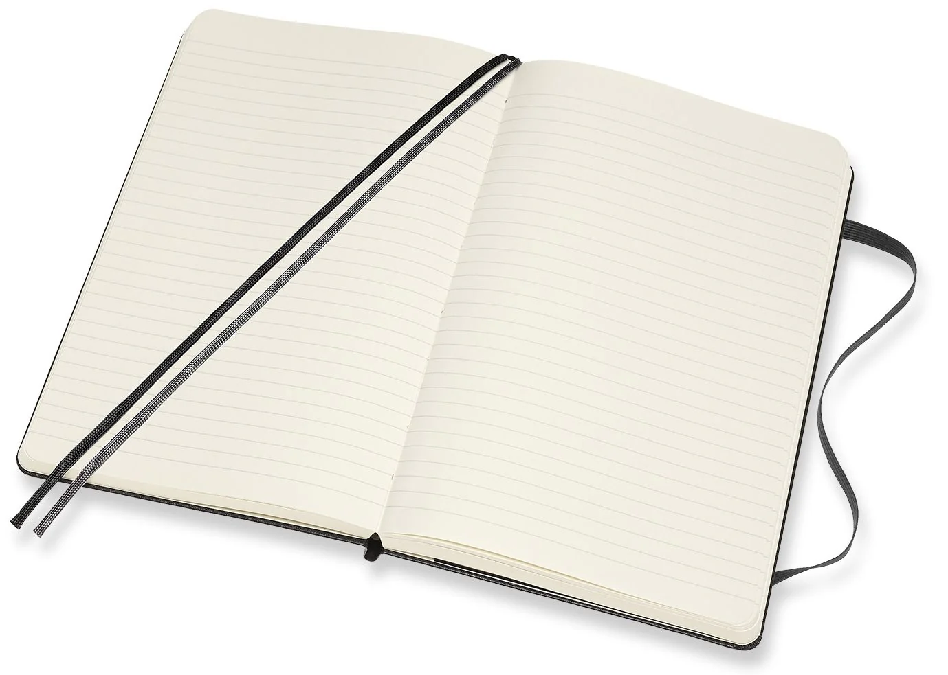 Moleskine Notebook, Expanded Large, Ruled, Black, Hard Cover (5 x 8.25) - Image 2
