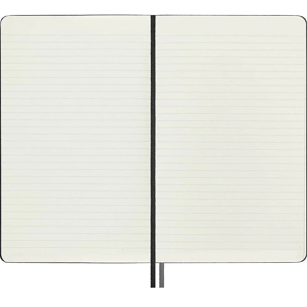 Moleskine Notebook, Expanded Large, Ruled, Black, Hard Cover (5 x 8.25) - Image 4