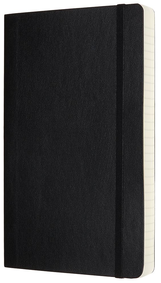 Moleskine Notebook, Expanded Large, Ruled, Black, Soft Cover (5 x 8.25) - Image 3