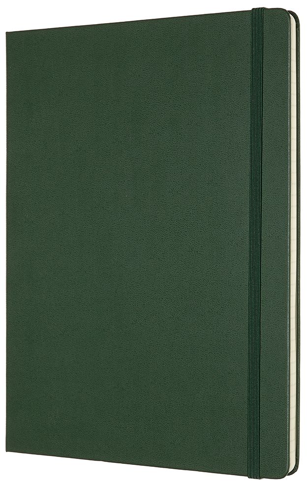 Moleskine Notebook, Extra Large, Ruled, Myrtle Green, Hard Cover (7.5 x 9.75) - Image 3