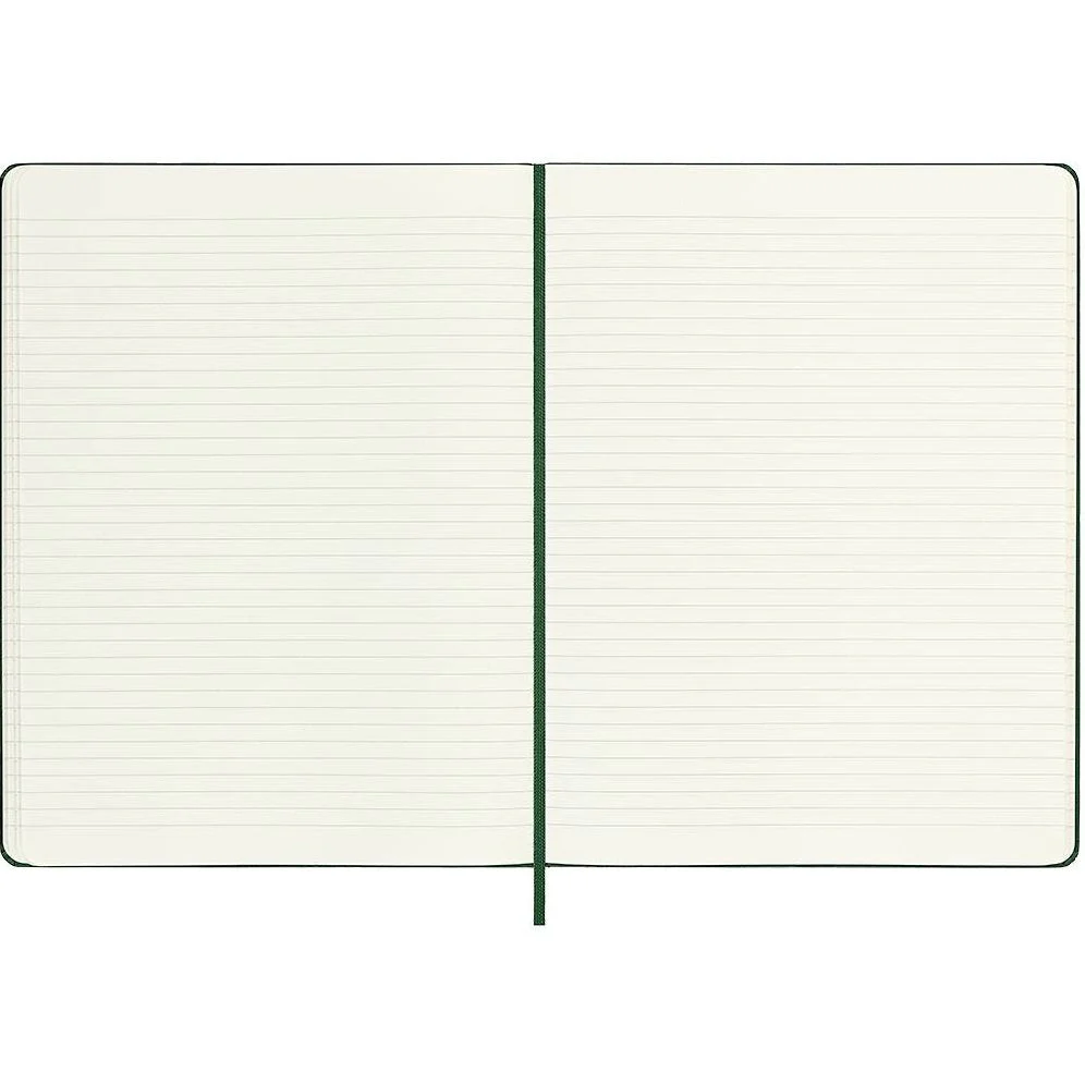 Moleskine Notebook, Extra Large, Ruled, Myrtle Green, Hard Cover (7.5 x 9.75) - Image 5