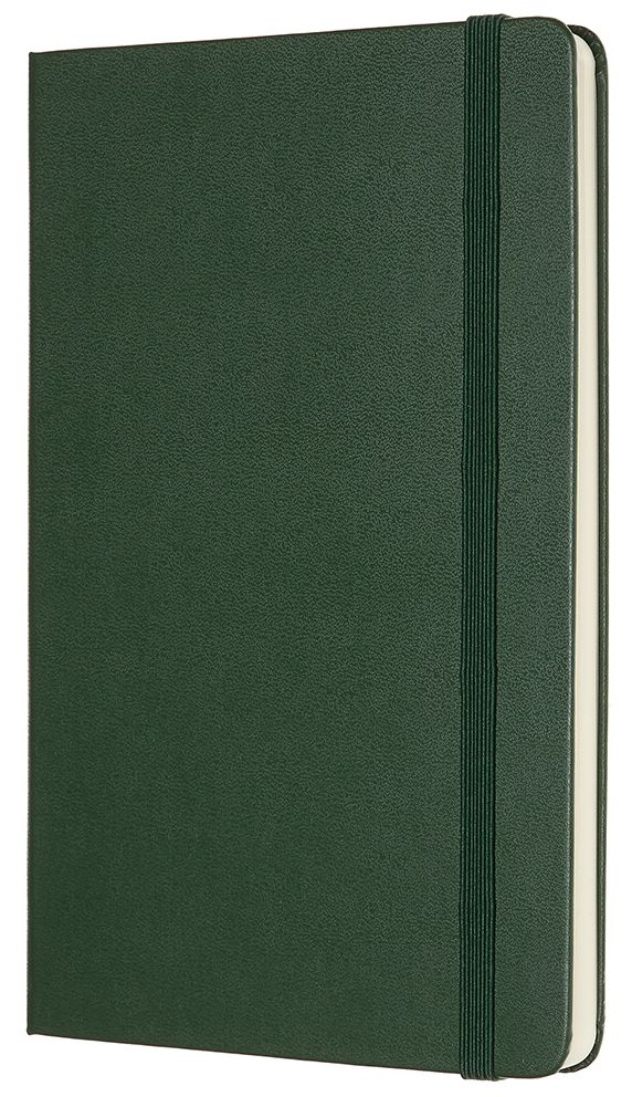 Moleskine Notebook, Large, Dotted, Myrtle Green, Hard (5 x 8.25) - Image 2