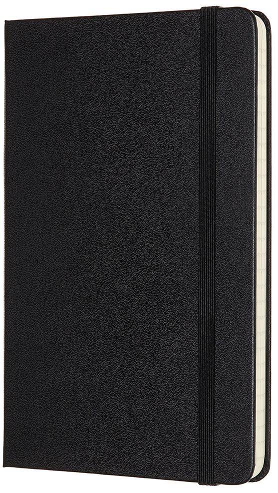Moleskine Notebook, Medium, Ruled, Black, Hard Cover (4.5 x 7) - Image 2