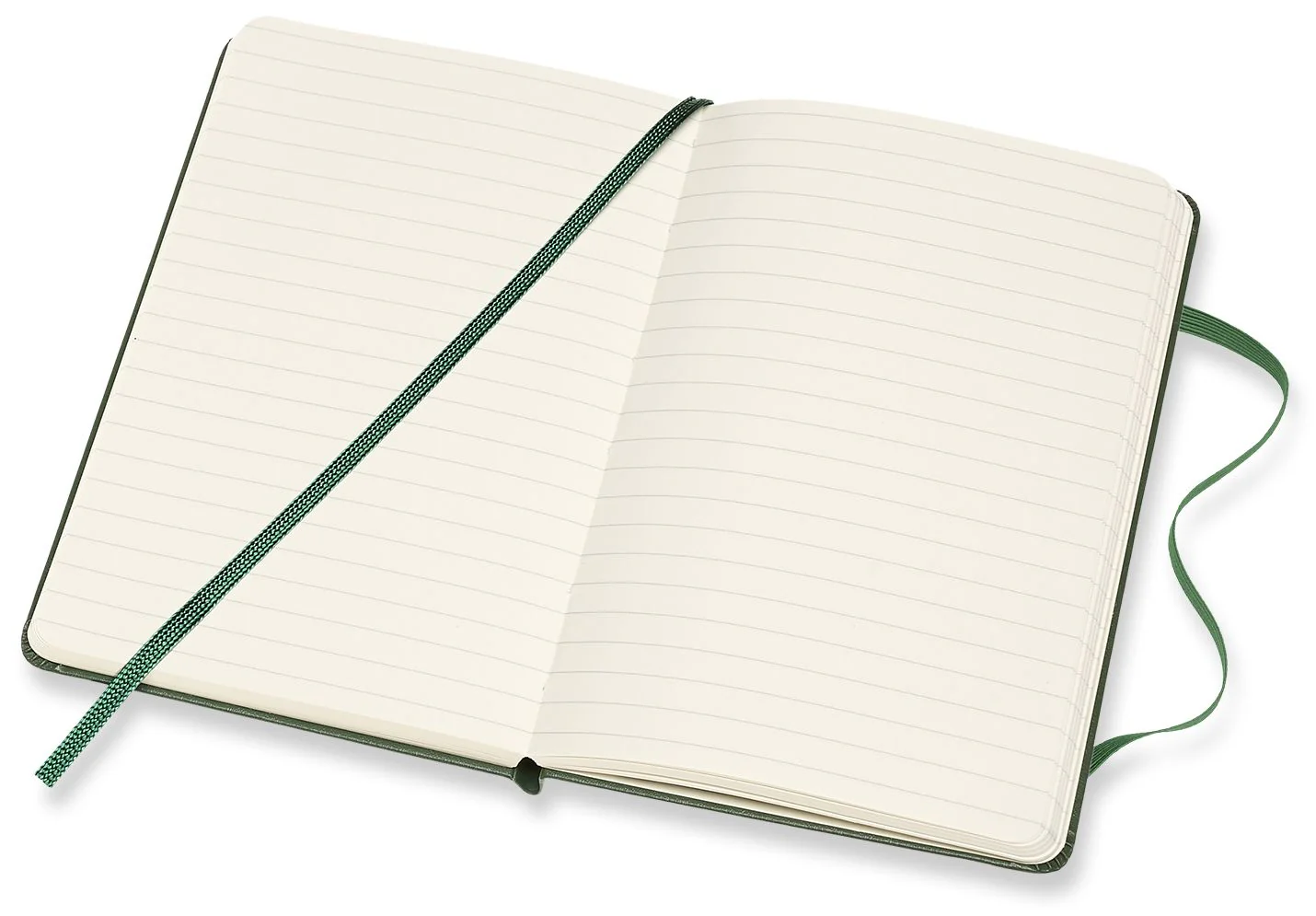 Moleskine Notebook, Pocket, Ruled, Myrtle Green, Hard Cover (3.5 x 5.5) - Image 2