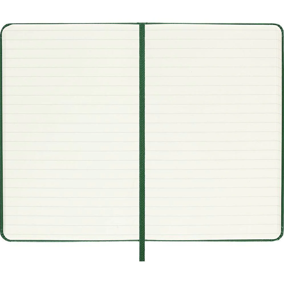 Moleskine Notebook, Pocket, Ruled, Myrtle Green, Hard Cover (3.5 x 5.5) - Image 5