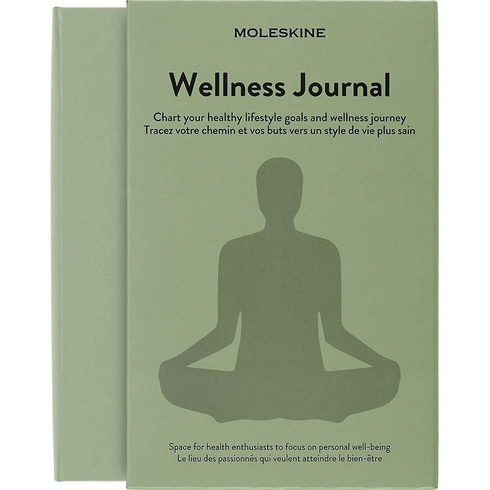 Moleskine Passion, Wellness Journal, Large, Boxed/Hard Cover (5 x 8.25)