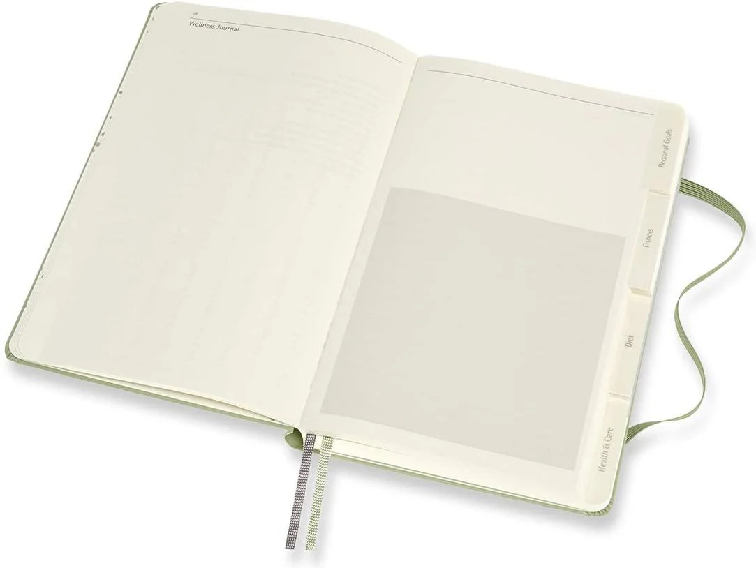 Moleskine Passion, Wellness Journal, Large, Boxed/Hard Cover (5 x 8.25) - Image 3
