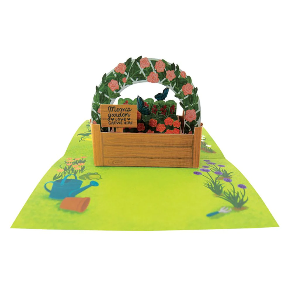 Mom's Garden Popup Mother's Day Card - Image 2