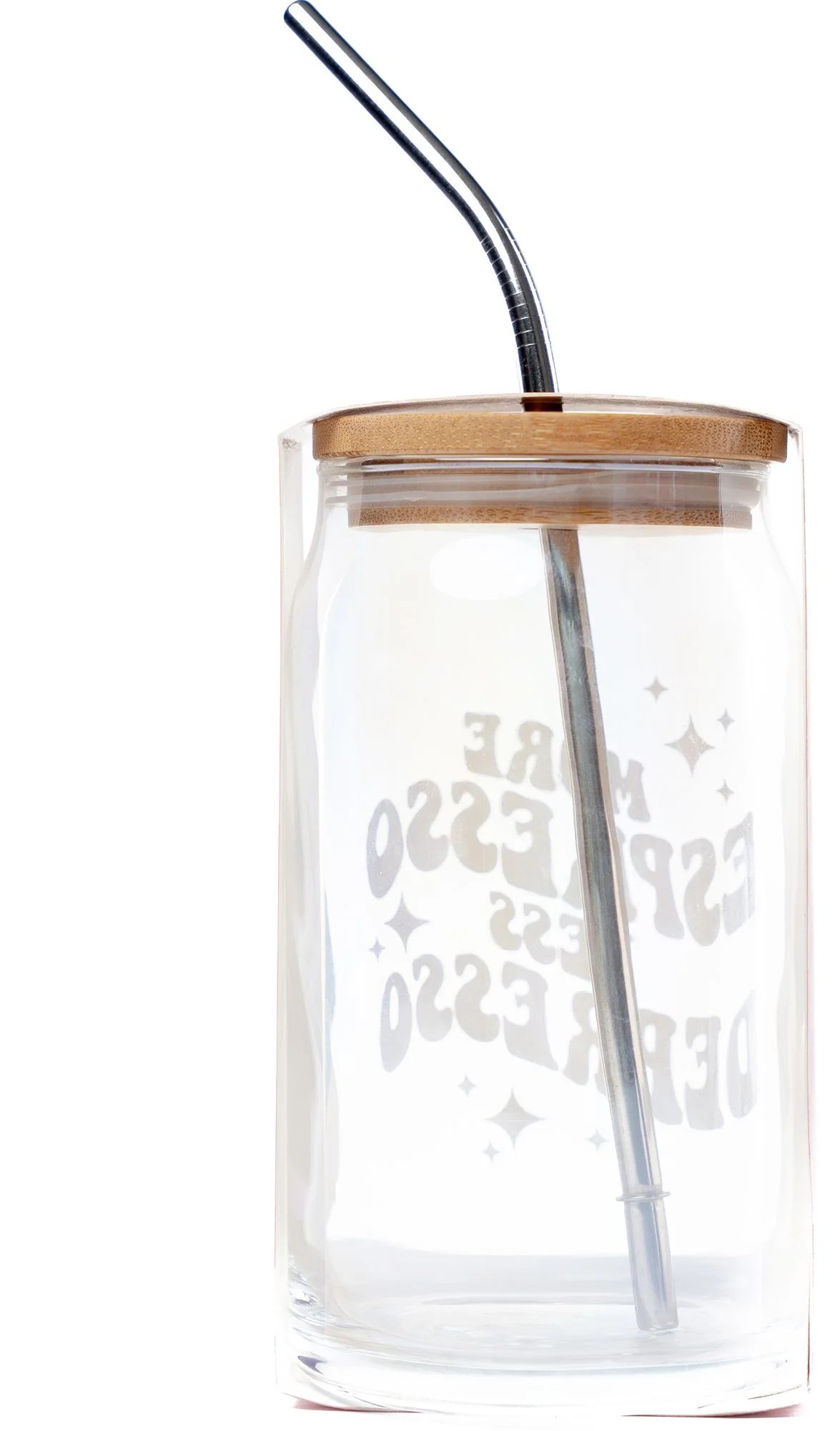 More Espresso Less Depresso Glass - Image 4