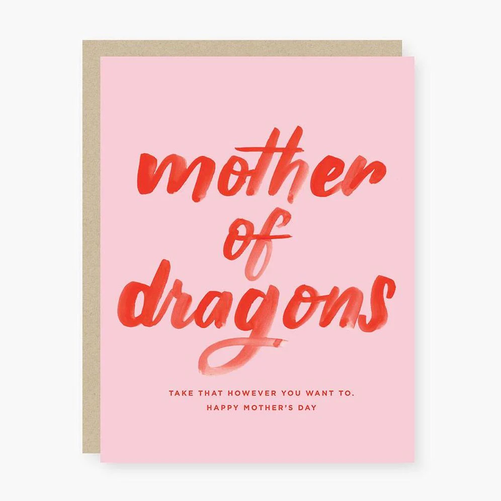 Mother of Dragons Mother's Day Card