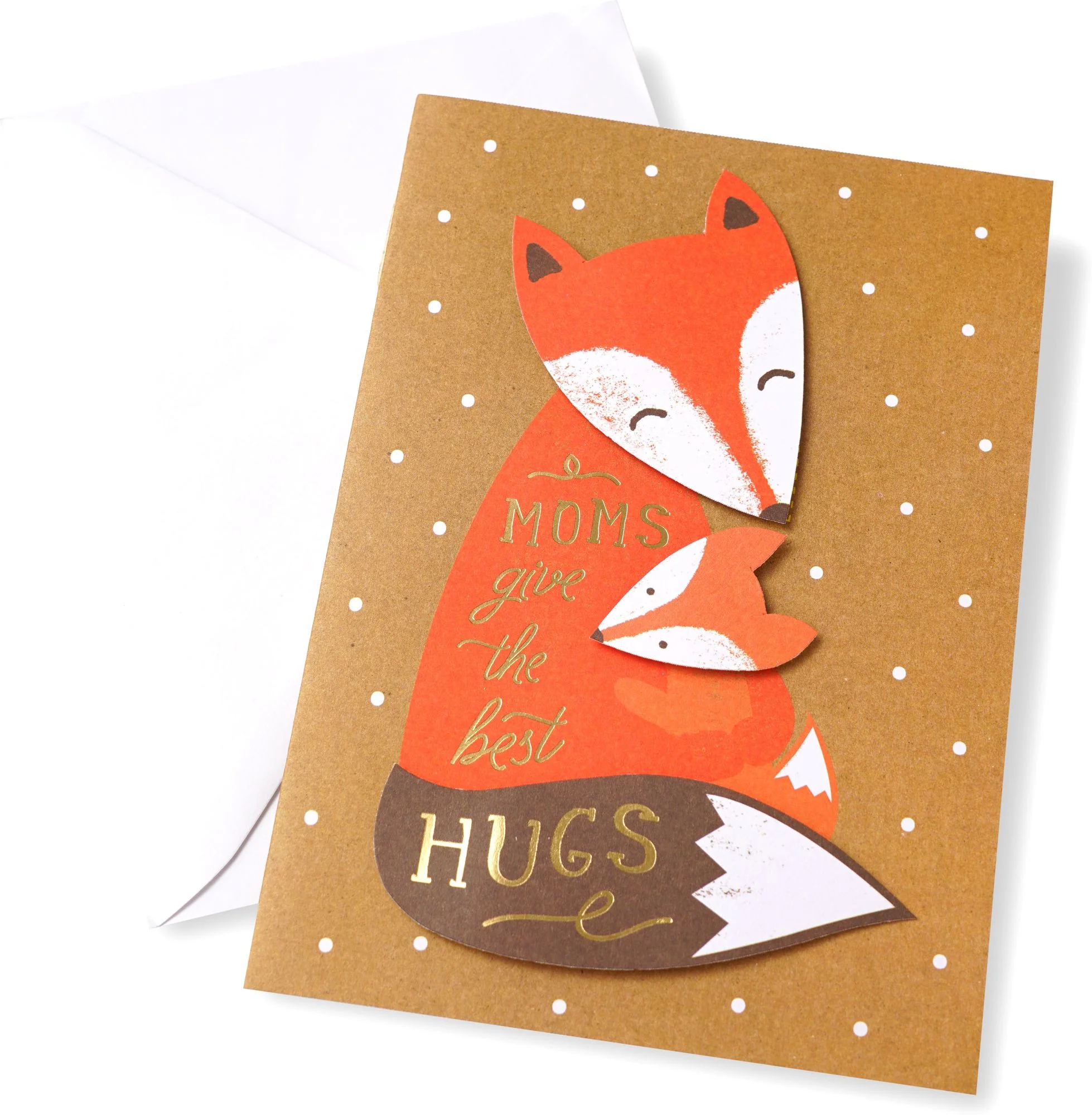 Mother's Day Greeting Card Best Hug Fox - Image 2