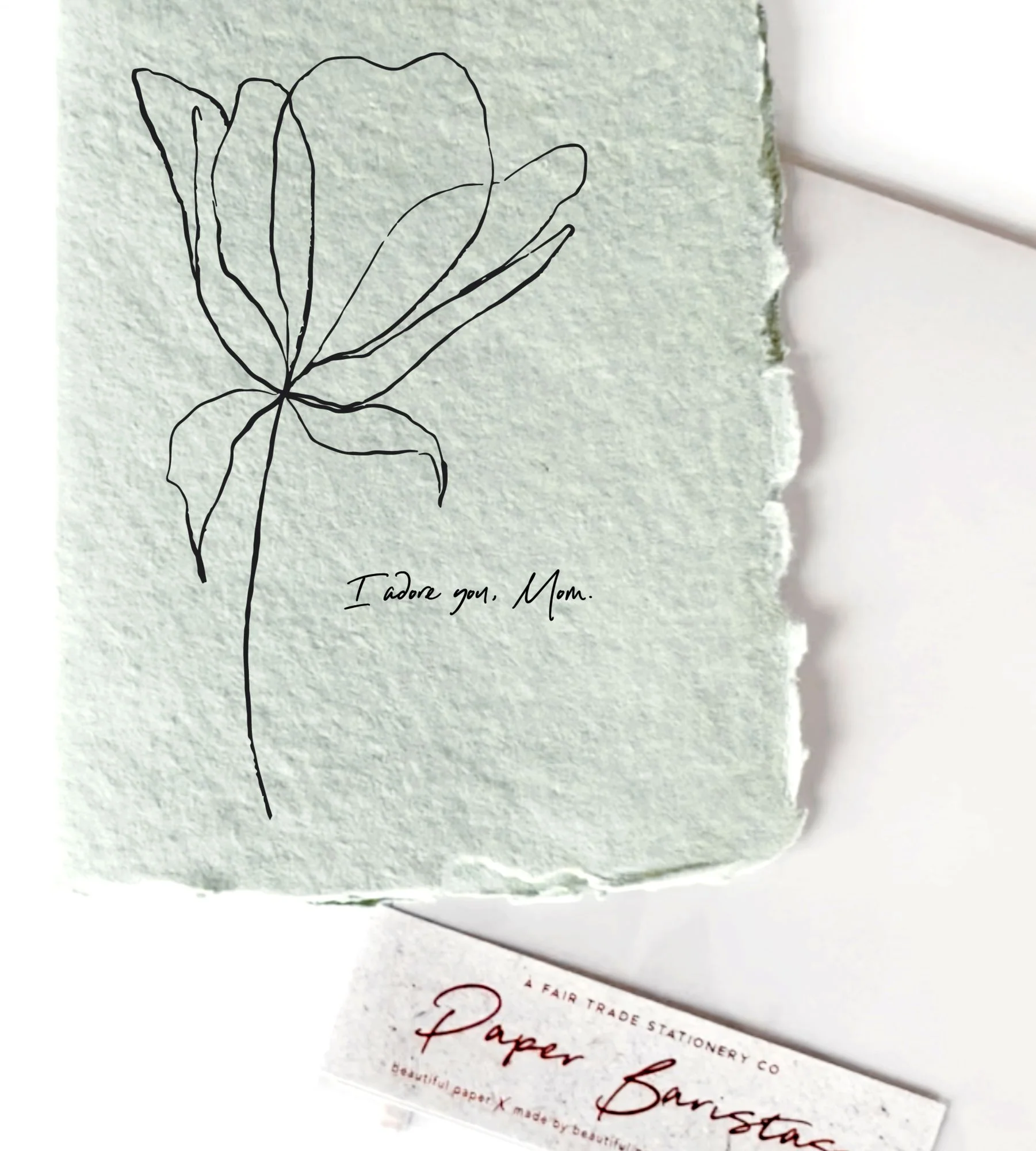 Mother's Day Greeting Card I Adore You, Mom - Image 2
