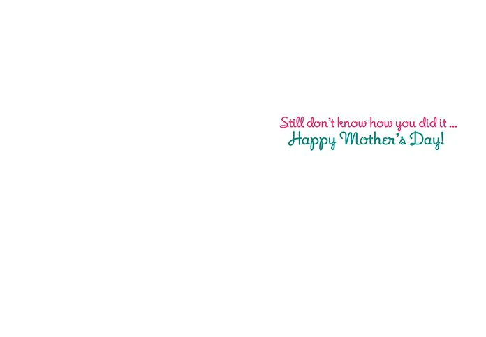 Mother's Day Greeting Card Mom At Door - Image 2