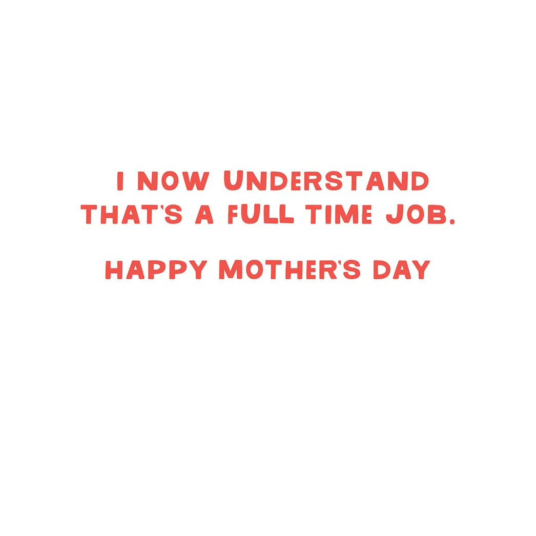 Mothers Day Greeting Card Overthinking - Image 2