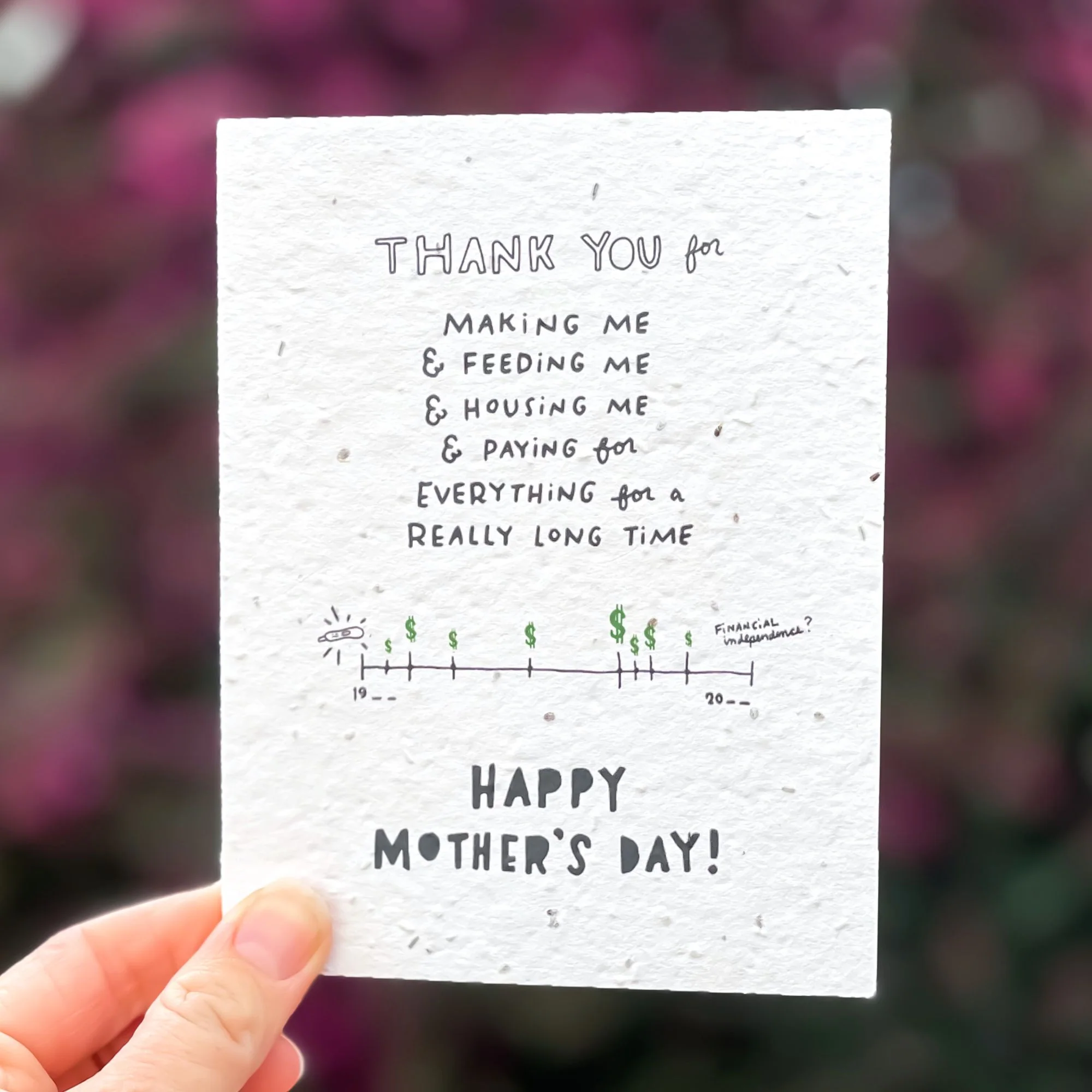 Mother's Day Greeting Card Thank You For Everything - Image 2