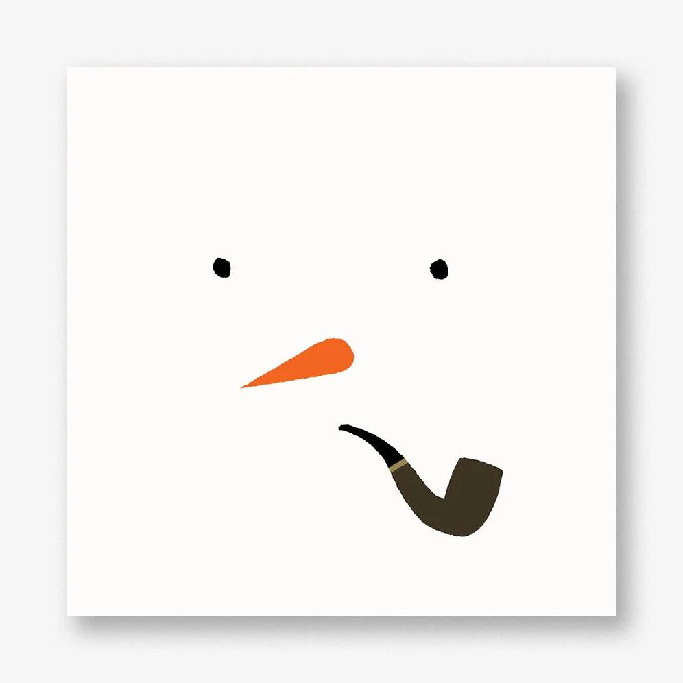 Mr. Snowman Holiday Photo Card