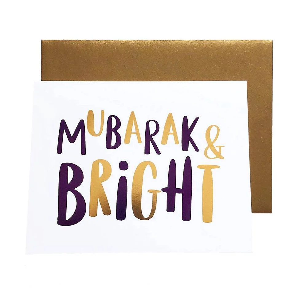 Mubarak and Bright Card