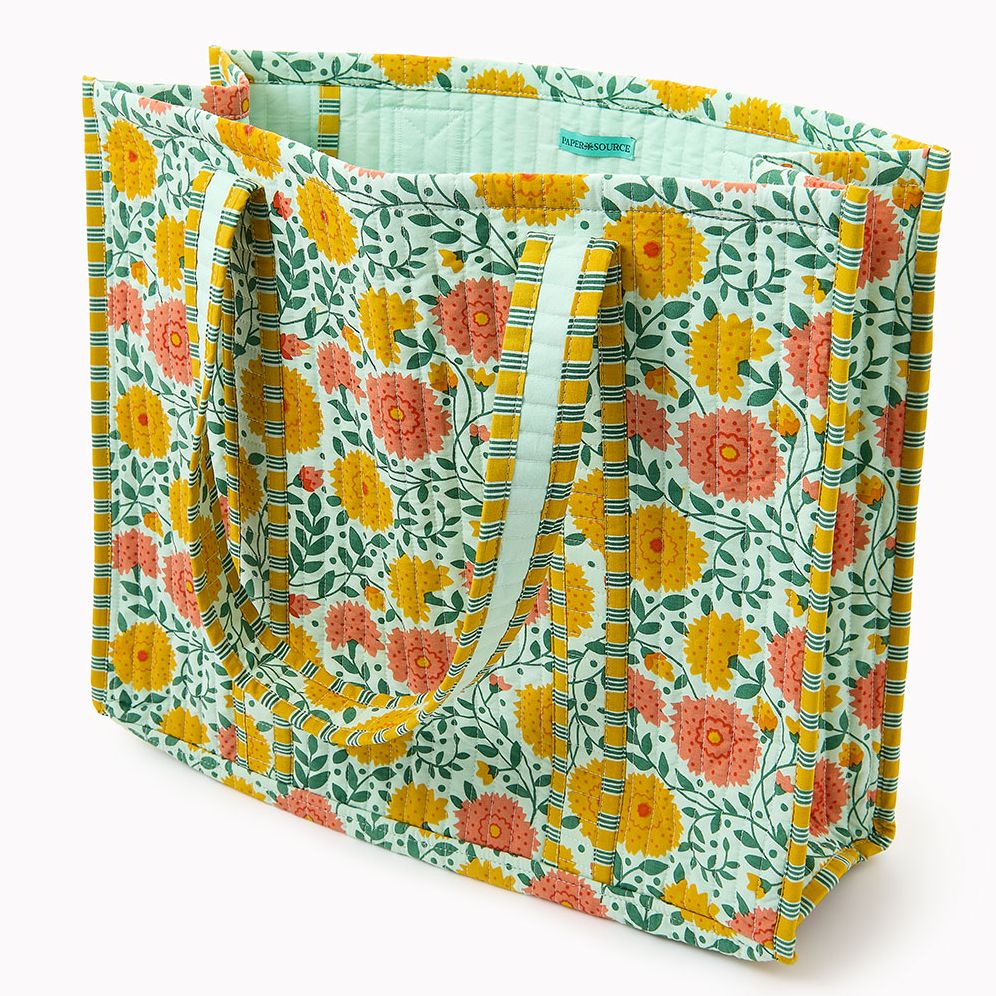 Multi Pattern Quilt Tote - Image 2