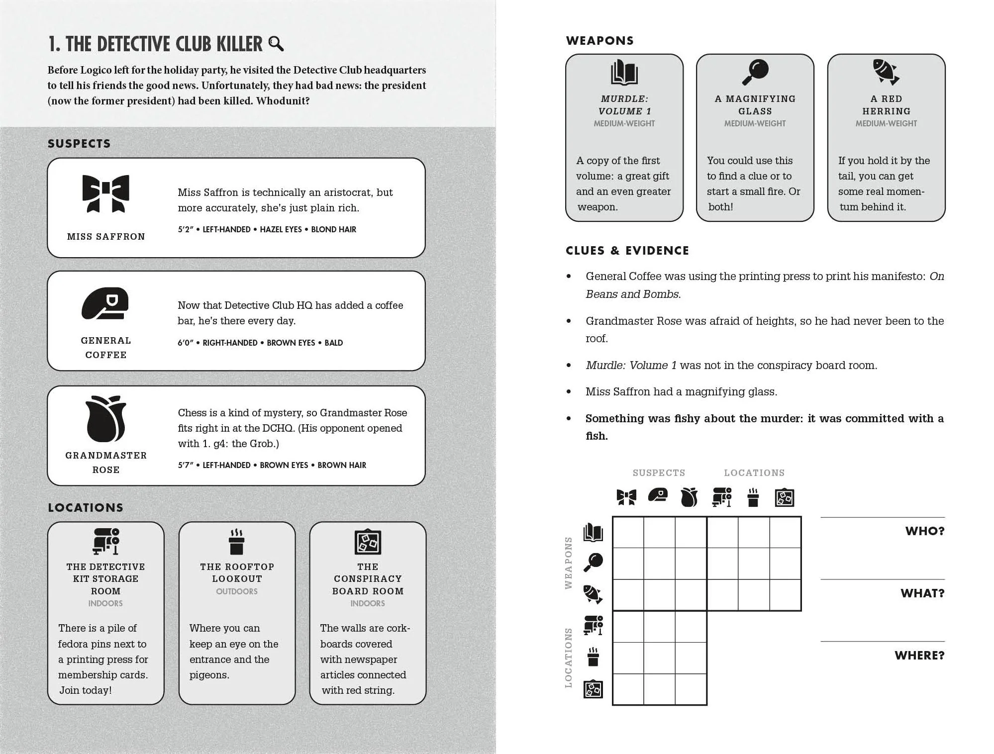 Murdle: Volume 2: 100 Elementary to Impossible Mysteries to Solve Using Logic, Skill, and the Power of Deduction - Image 2