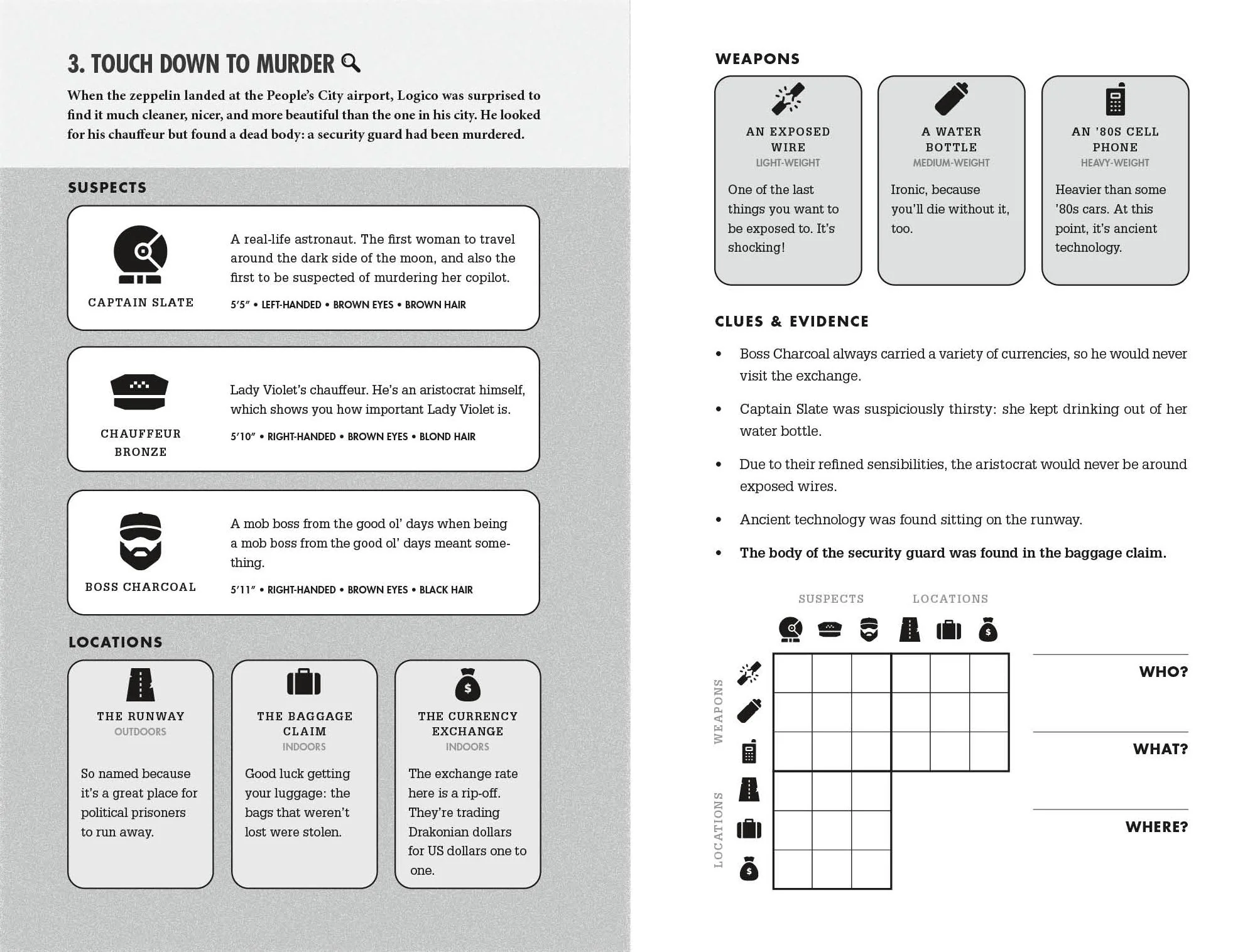 Murdle: Volume 2: 100 Elementary to Impossible Mysteries to Solve Using Logic, Skill, and the Power of Deduction - Image 4