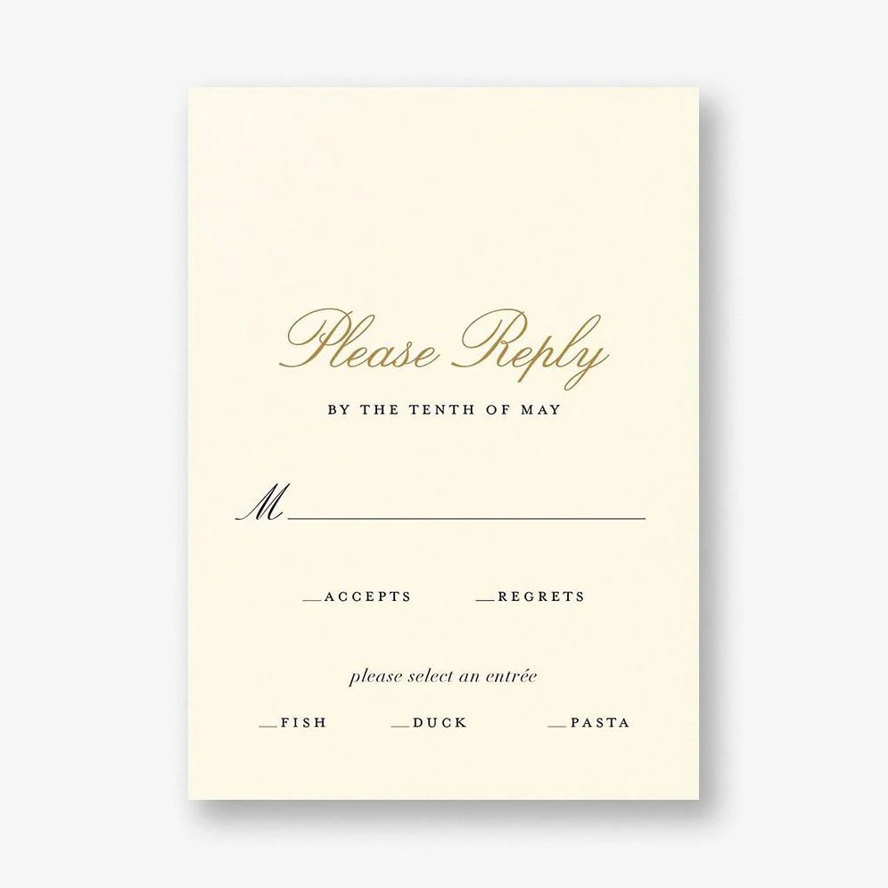 Natural Love Response Card