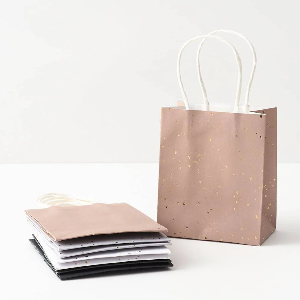 Neutral Gold Fleck Treat Bags - Image 2