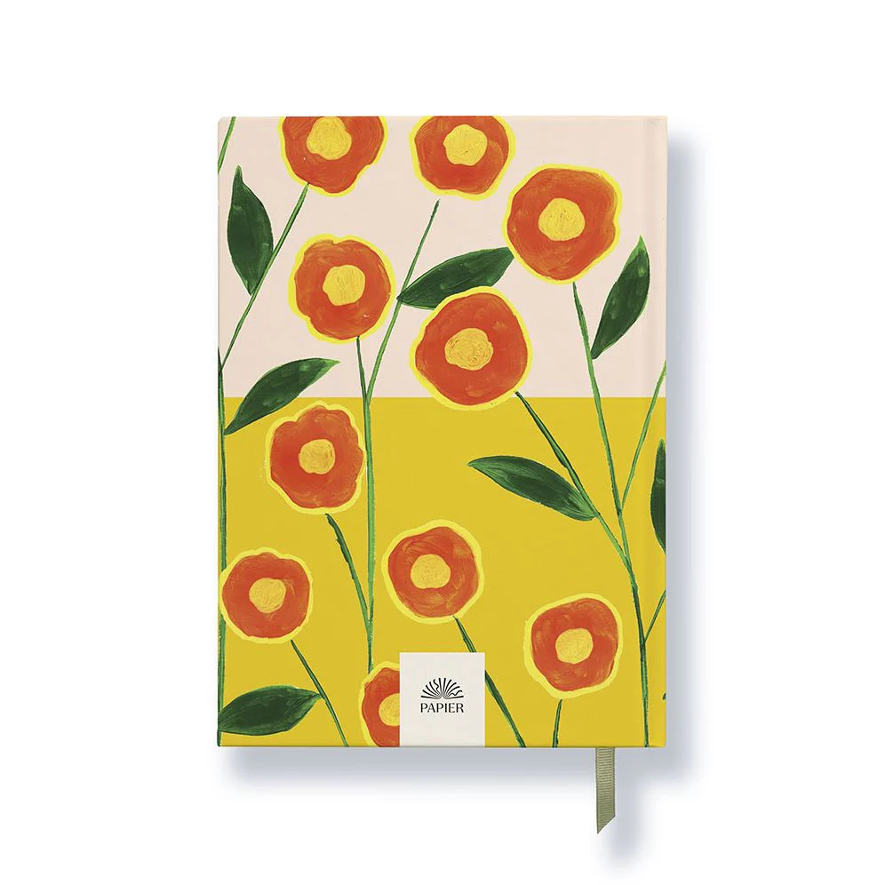 New Life A5 Lined Notebook Yellow - Image 2