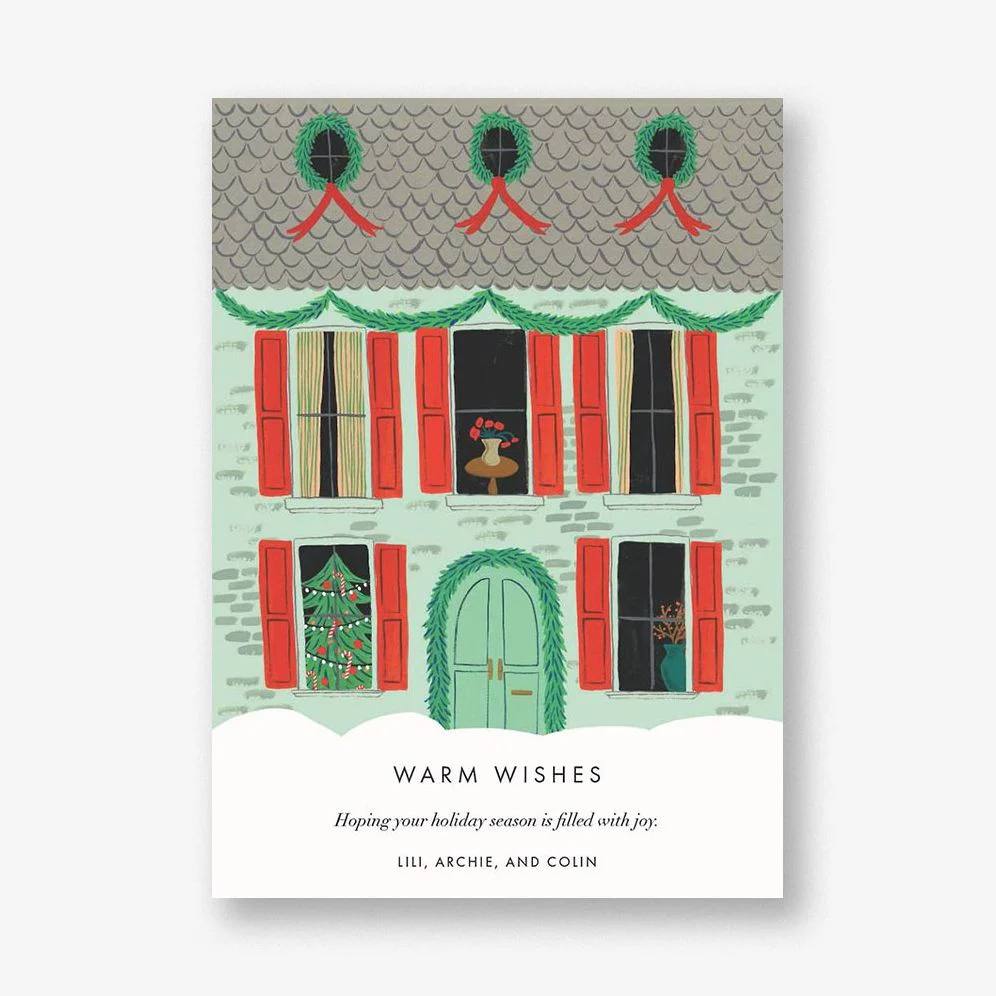 Night Before Christmas Holiday Card