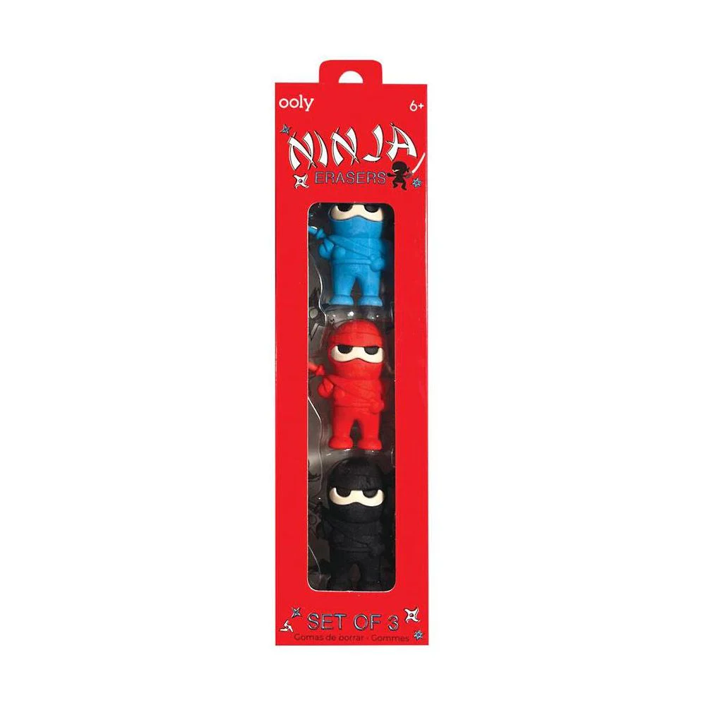 Ninja Erasers - Set of 3 - Image 9