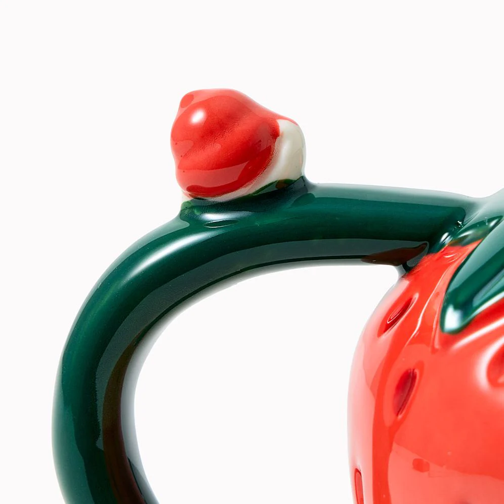 Novelty Ceramic Mug, Strawberry - Image 2