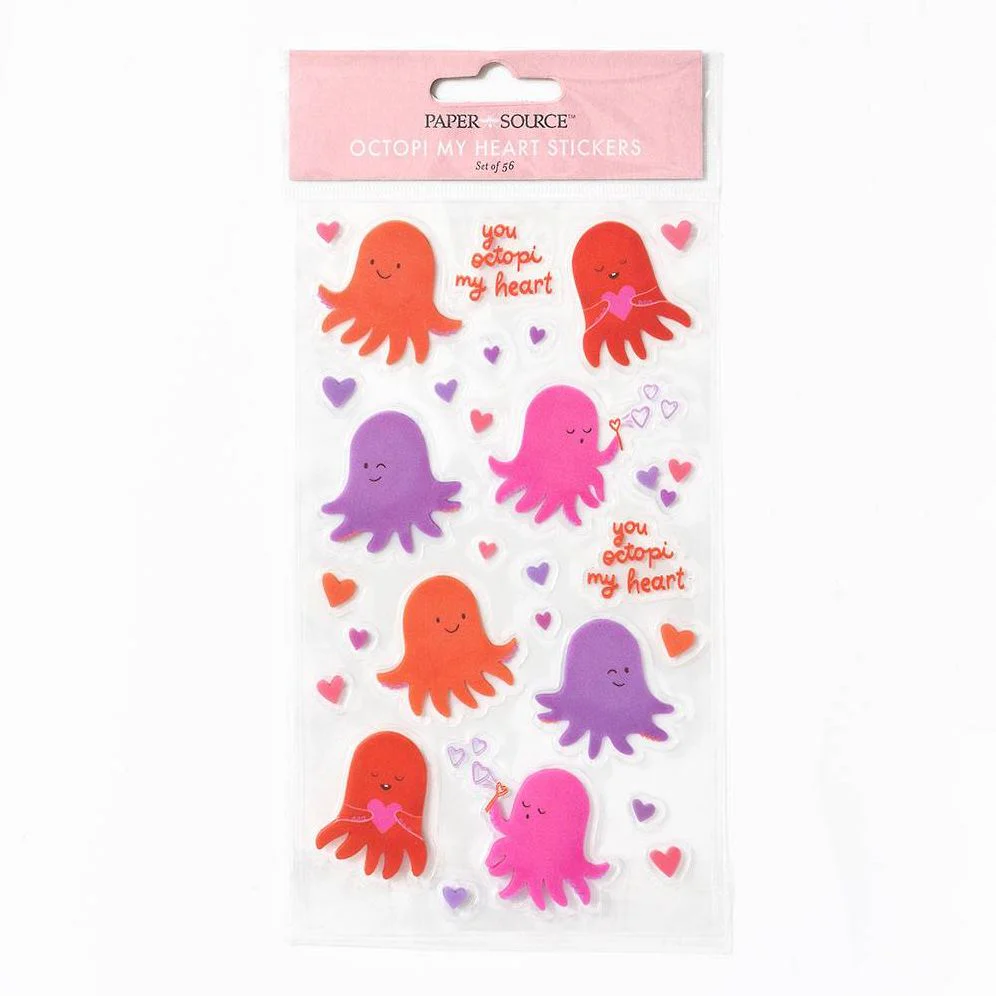 Octopi My Heart Stickers - Image 5