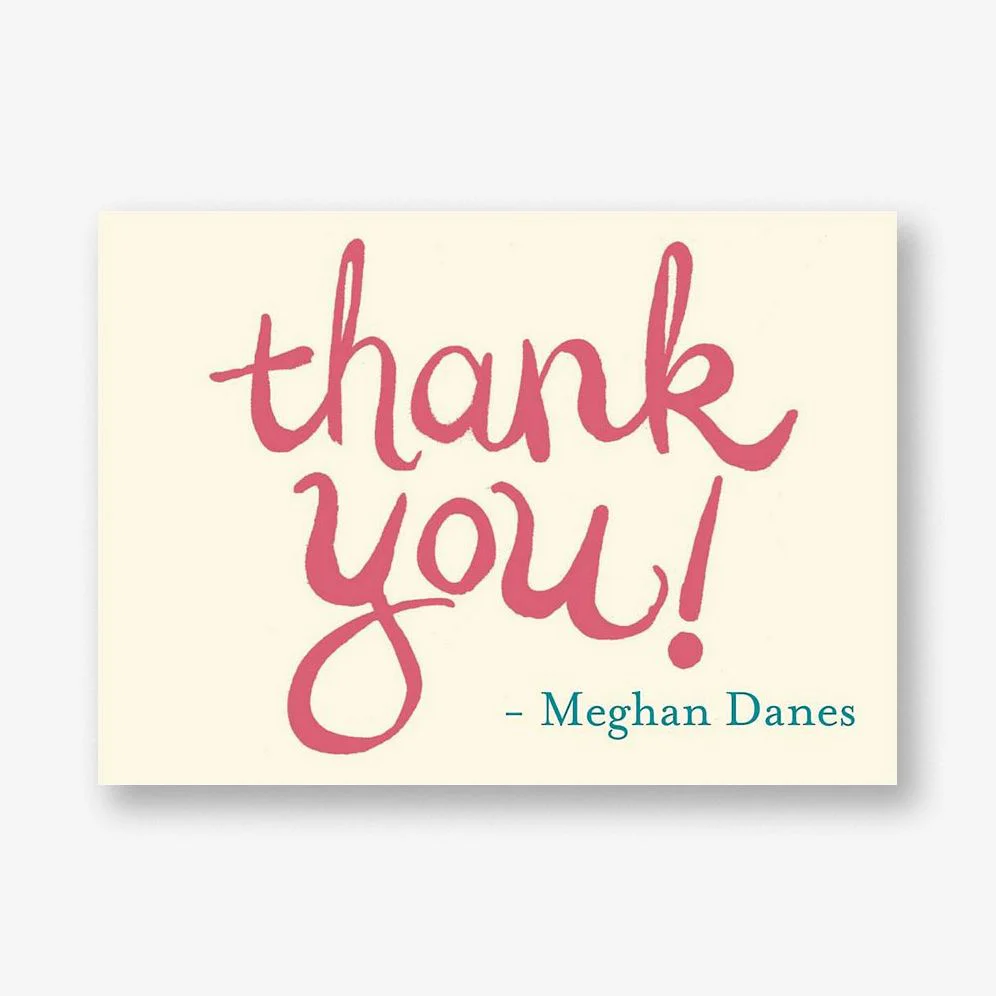 Oh Baby Girl Thank You Notes