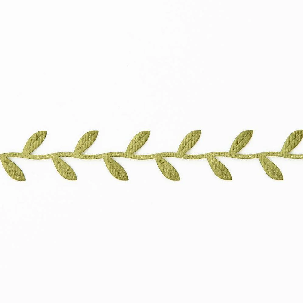 Olive Leaves Ribbon 1" 10 YD - Image 2