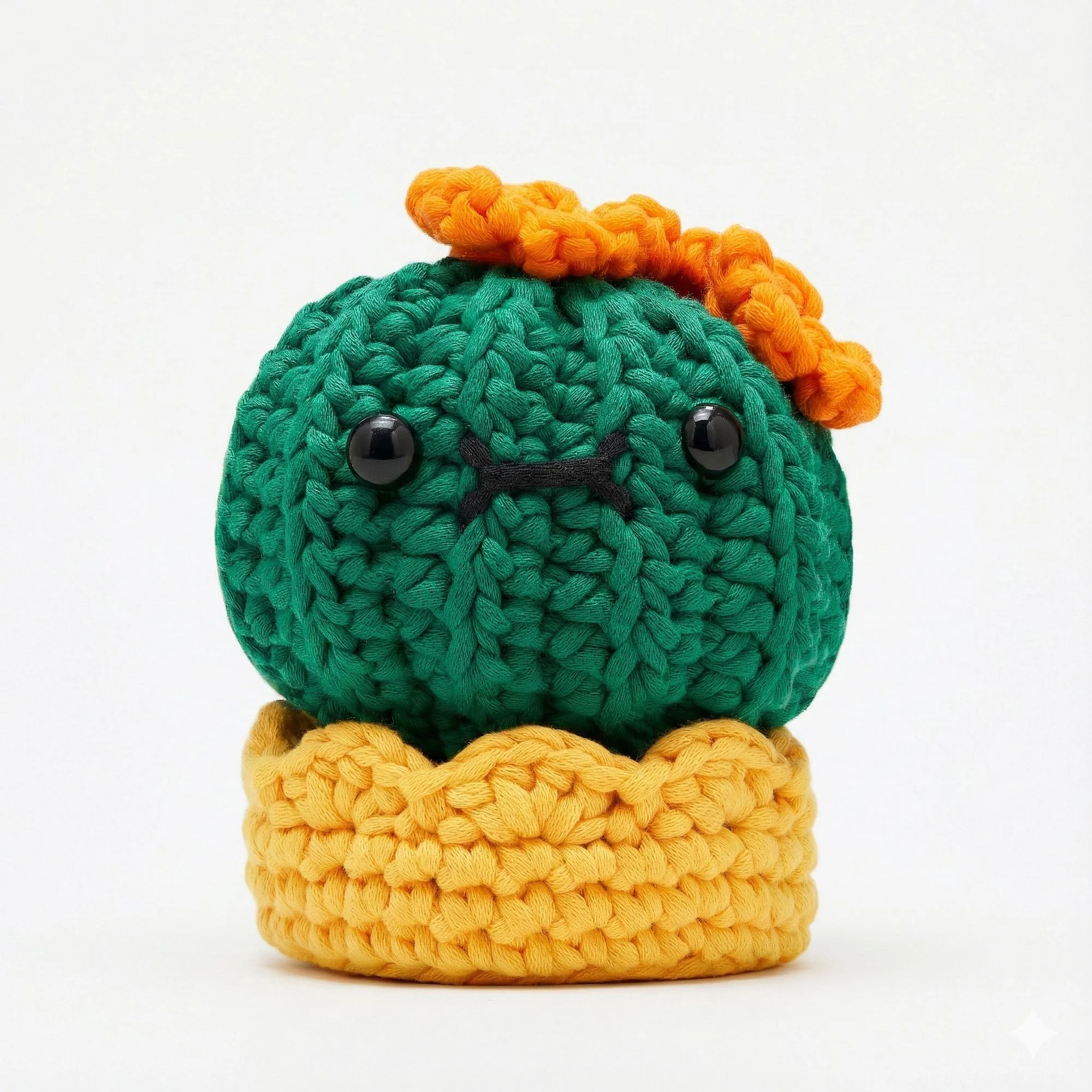 Olivia the Barrel Cactus Learn to Crochet Kit