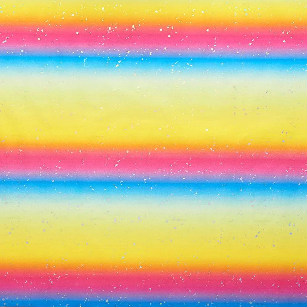 Ombre Rainbow Fleck Stone Wrapping Paper - Image 2