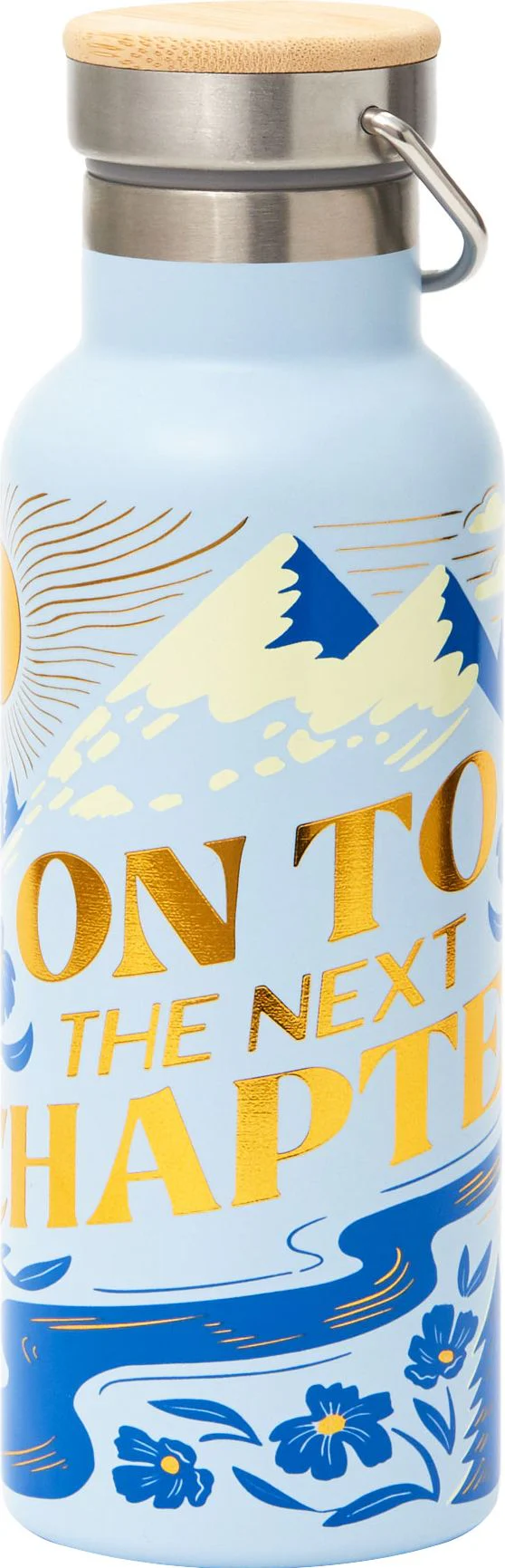 On To The Next Chapter Stainless Steel Water Bottle - Image 2