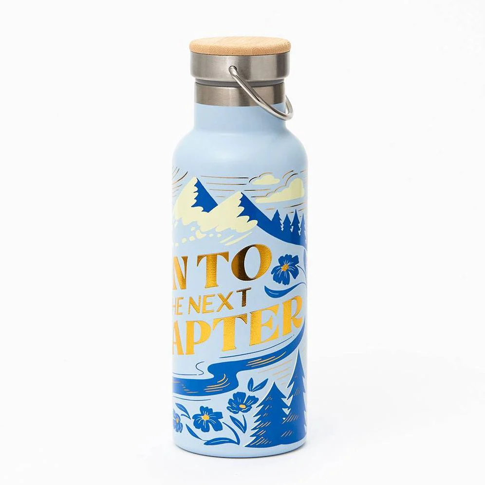On To The Next Chapter Stainless Steel Water Bottle - Image 4