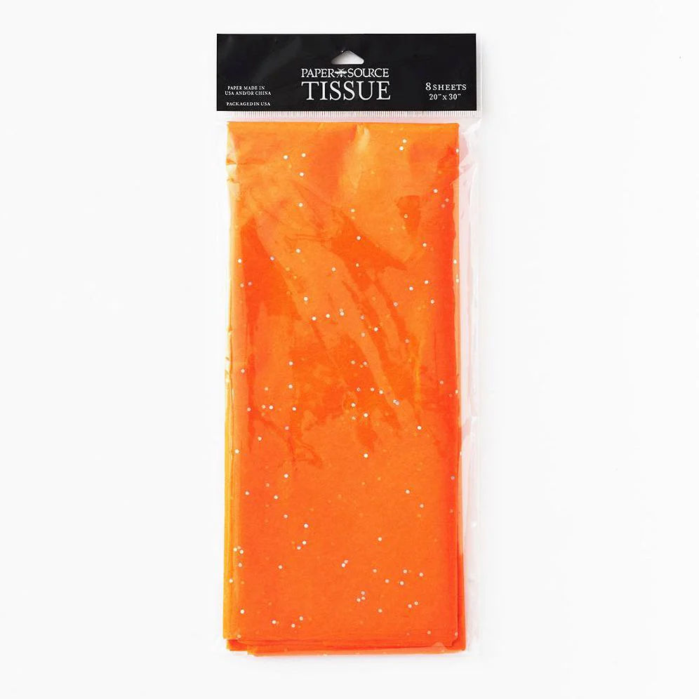 Orange Gemstone Tissue Paper - Image 3