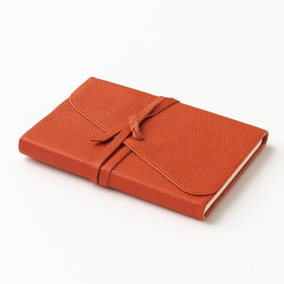 Orange Genuine Leather Journal - Image 3