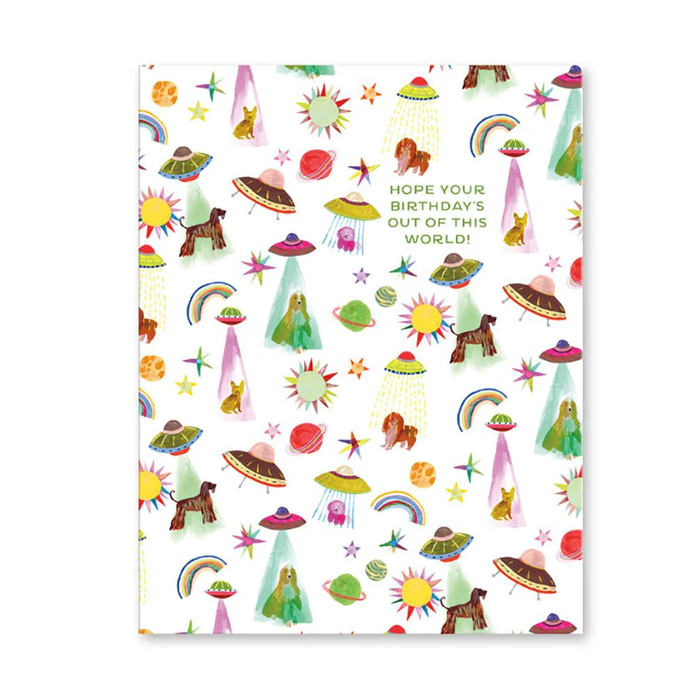 Out of This World Birthday Card