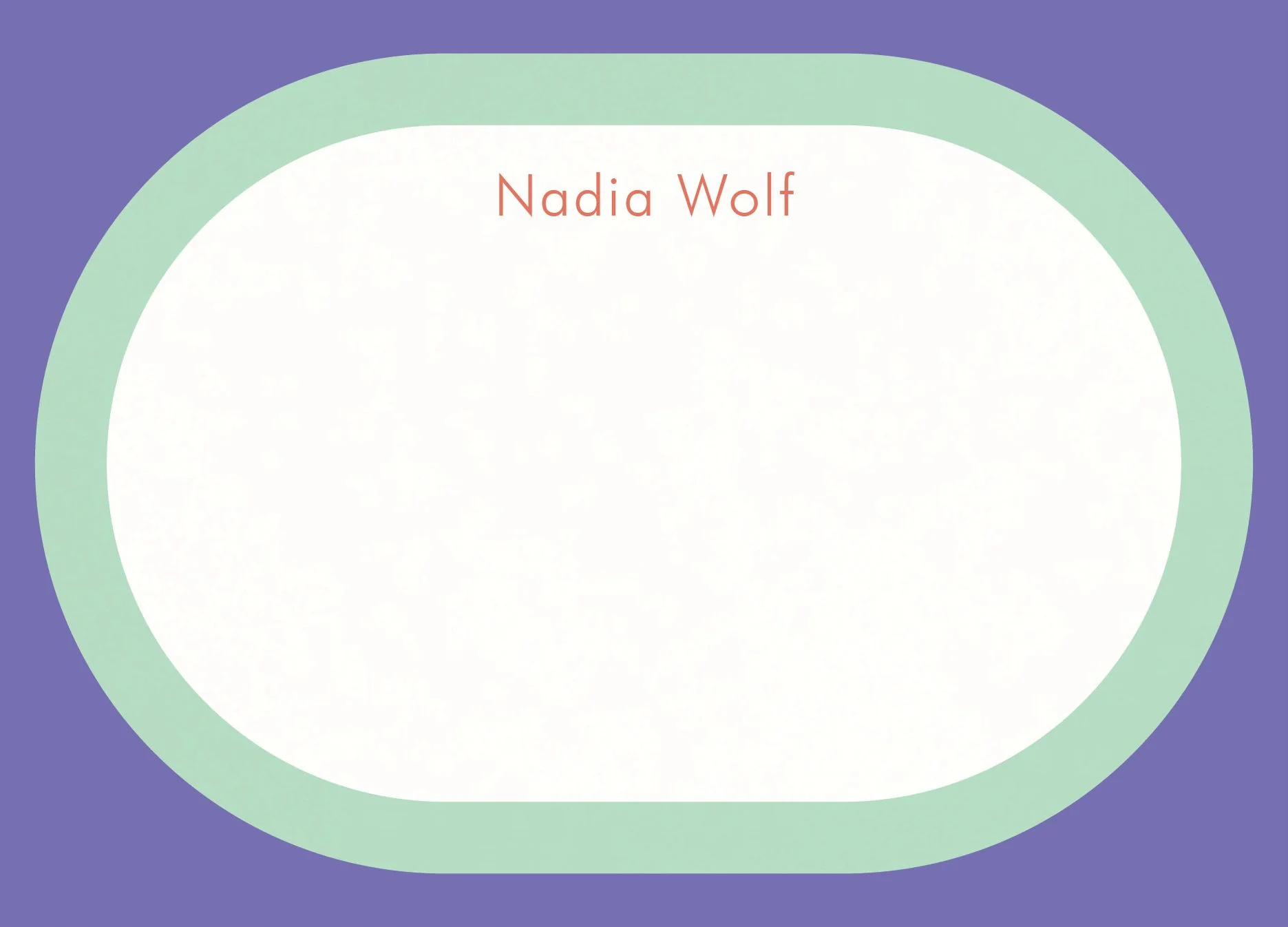 Overlapping Ovals Stationery - Image 2